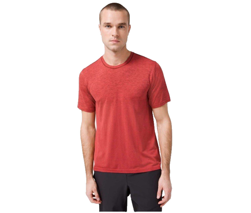 Lululemon Shirt Mens Medium Metal Vent-Tech Short Sleeve Workout Gym Crewneck